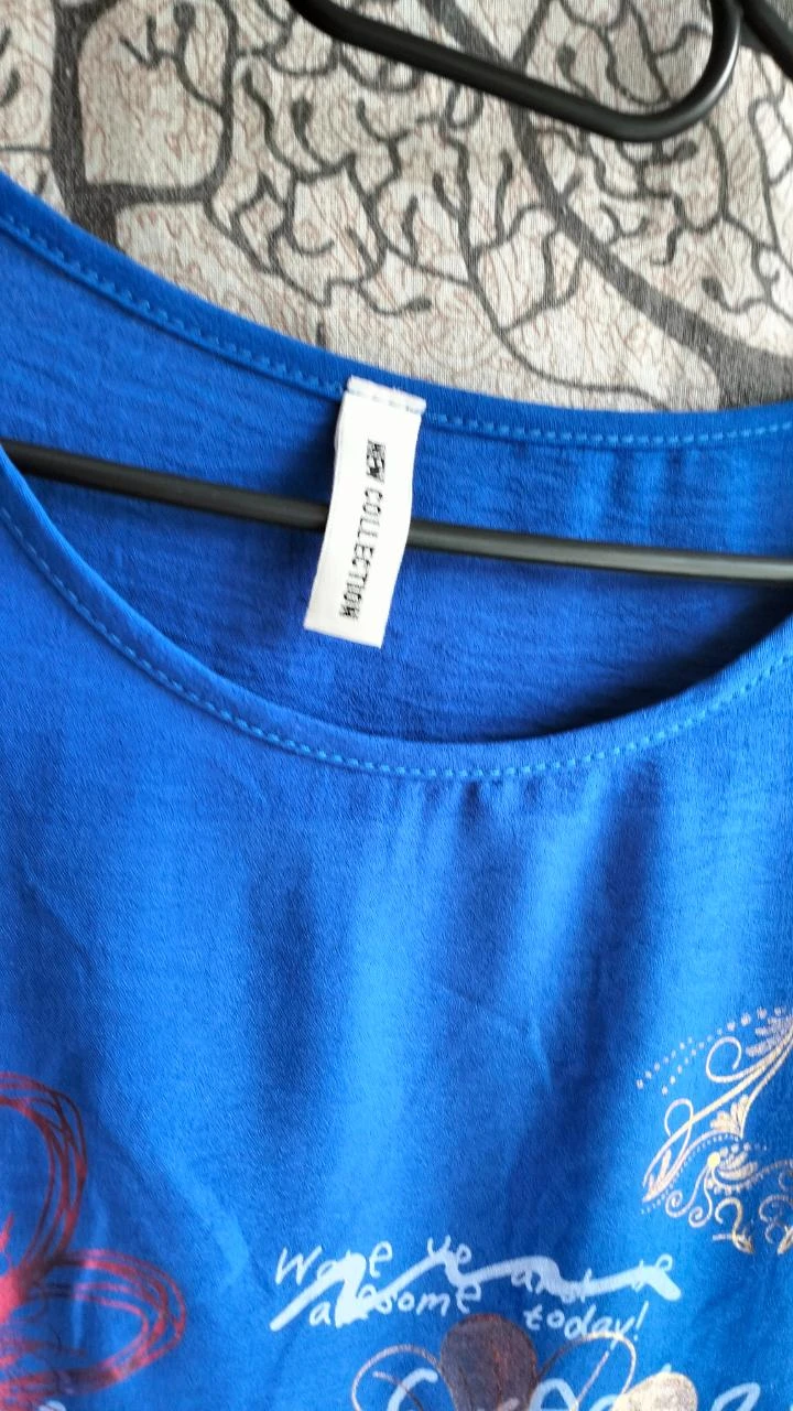 túnica azul real – photo 3